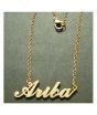 iShopping - Kings Stainless Steel Ariba Name Locket (0361)