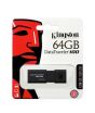 iShopping - Kingston DataTraveler 100 G3 64GB USB 3.0 Black Flash Drive (DT100G3/64GB)