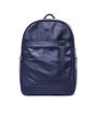 Pious Leather Laptop Bag - Navy Blue