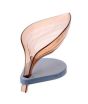 iShopping - Sasti Market Leaf Shape Soap Holder Brown