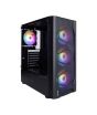 iShopping - Boost Lion 4 RGB Fan ATX Gaming PC Case - Black