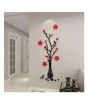 iShopping - LookNBuy Lily Flower Vase Acrylic Wall Art (0063)