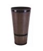 M dot Zee Traders Wooden Style Fiber Pot For Plantation