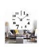 M.Mart Acrylic Diy Mirror Wall Quartz Clock