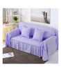 Maguari 5 Seater Sofa Couch Cover Protector Light Purple