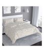 iShopping - Maguari Chain Design Double Bed Sheet Beige (0331)