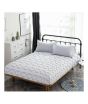 iShopping - Maguari Cotton Fitted Single Bed Sheet Grey (0421)