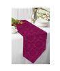 iShopping - Maguari Jacquard Table Runner Dark Pink (0502)