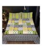 iShopping - Maguari Pattern Design Double Bed Sheet Green (0329)