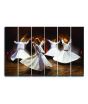 iShopping - Maguari Sufism Synthetic Canvas Small Wall Frame 6 Pcs (0728)