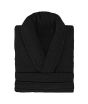 Maguari Terry Cotton Large Luxury Bathrobe Black