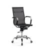 iShopping - MnM Enterprises Revolving High Back Office Chair Black