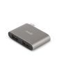 Moshi USB-C to Dual USB-A Adapter Titanium Gray (99MO084214)