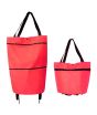 iShopping - Muzamil Store Foldable Grocery Bags With Wheels