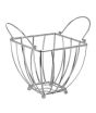 Premier Home Chrome Fruit Basket - Silver