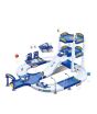 Planet X Police Station Parking Play Set 39 Pieces (PX-11089)