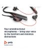 Plantronics Voyager 6200 UC Wireless Neckband Black