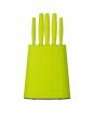 iShopping - Premier Home 5Pc Lime Green Knife Block Set (907085)