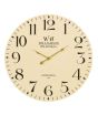 iShopping - Premier Home Classical Cream MDF Wall Clock (2200472)