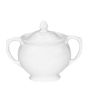 iShopping - Premier Home Embossed Sugar Bowl White (80124CN)