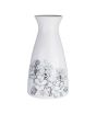 iShopping - Premier Home White and Black Bloom Vase (1411142)