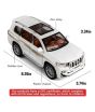 iShopping - Planet X Prado Model Zinc Alloy Pull Back Toy Car For Kids (PX-11291)