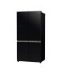 Hitachi 4 Door French Bottom Freezer Refrigerator 20 Cu Ft Glass Black (R-WB640VF)