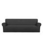 Rainbow Linen Jersey Sofa Cover 2 Seater Dark Gray