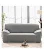 Rainbow Linen Jersey Sofa Cover 5 Seater Light Grey