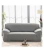 Rainbow Linen Jersey Sofa Cover 6 Seater Light Gray