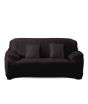 iShopping - Rainbow Linen Sofa Cover Black (7 Seater)