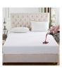 iShopping - Rainbow Linen Water Proof Fitted Bed Sheet White (Single Size)