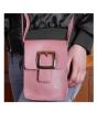 Rangoon Buckle Flip Bag For Women Pink