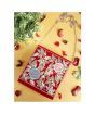 Rangoon Velvet Handmade Clutch For Women Red