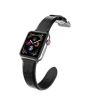 iShopping - Raptic Leather Strap For Apple Watch 44/42 mm Black Crocodile