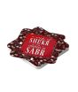 ZamZam Twinkle Stars Printed Tea Coaster