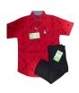 RG shop Kids Pants Shirt for Boy-Red