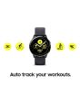 iShopping - Samsung Galaxy Active 2 44mm Smartwatch Aqua Black