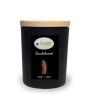 iShopping - Aromaflick Sandalwood Soy Glass Candle - Black