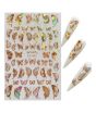 iShopping - Scenic Accessories Holographic Butterfly Nail Stickers - 1 Sheet