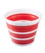 iShopping - Premier Home Collapsible Bucket Red/White (805981)