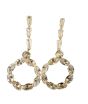 Shaz Jewels Zircon Earrings For Women White