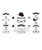 iShopping - Ferozi Traders Gentleman Hat & Cute Beard Glasses Waterproof Tattoo