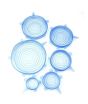 Smart Accessories Silicone Stretch Lids Covers Pack of 6