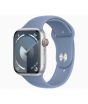 Apple Watch Series 9 Silver Aluminum Case With Sport Band