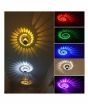 Smart Accessories Spiral RGB LED Light With Remote Multi