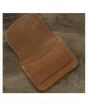 iShopping - Snug Tanned Leather Card Holder For Men Canary