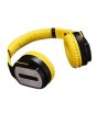 SODO MH2 2 In 1 Twist-out Wireless Bluetooth Headphone Yellow