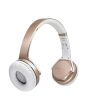 SODO MH3 2 In 1 Twist-out Wireless Bluetooth Headphone Gold