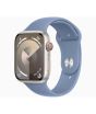 Apple Watch Series 9 Starlight Aluminum Case With Sport Band